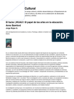 El Factor WUAU El Papel de Las Artes en La Educacion - Anne Bamford