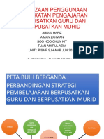 Perbezaan Penggunaan Pendekatan Pengajaran Berpusatkan Guru Dan Berpusatkan