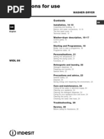 Download Indesit Washing Machine by thomasABB SN37214077 doc pdf