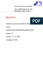 Practica Lenguaje