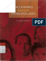 Diccionario Basico de Antropologia
