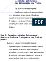 Cap 2 Conceitos Metodo e Estruturas Da Gestao Da Qualidade Consagrados Pela Pratica Parte A1