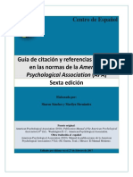 Sánchez, S. & Hernández, M. - Guía de Citación y Referencias Con Base en Las Normas APA
