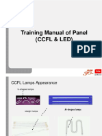 LED and LCD Panel Training