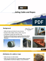 Modelling Cables and Ropes