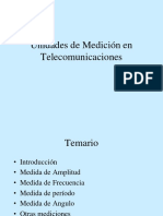 Unidades de Medicic3b3n en Telecomunicaciones