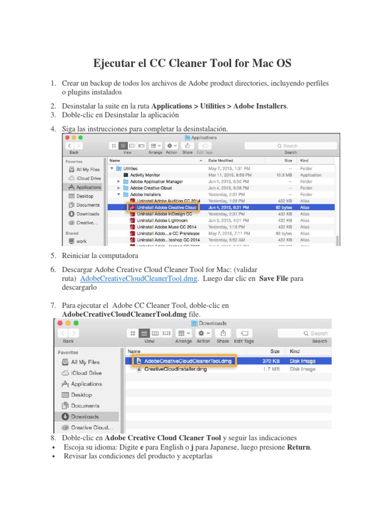 Adobe cc cleaner mac