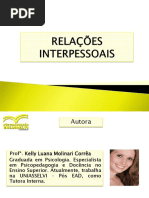 Slides Relacoes Interpessoais