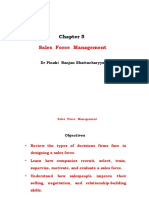 Chapter 5 - Sales Force Management