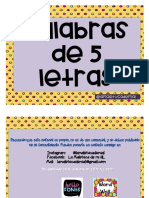 Deletreo 5 Letras