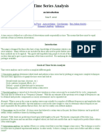 Time Series Analysis