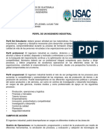 Tarea 1 (Perfil de Un Ingeniero Industrial)