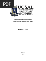 Resenha Critica - Renca Final Ambiental