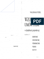 Wzory Umów i Pism w Działalności Gospodarczej - Waldemar Podel Wyd. Di