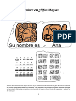 Dosier Alumnos. GLIFOS MAYAS PDF