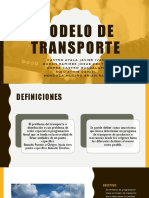 Modelo de Transporte