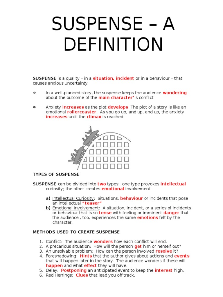 Understanding Suspense in Storytelling | PDF