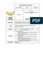 Sop Pemeliharaan Food Prosesor