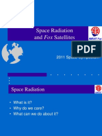 Space Radiation and Fox Satellites