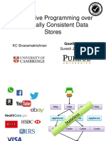 Declarative Programming Over Eventually Consistent Data Stores