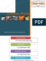 Company Profile Kalorindo 2017 Ver September 2017