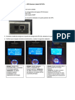 Configuración y encendido UPS Emerson Liebert GXT MT