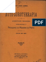 AUTO-SOROTHERAPIA - José Pinto Cabral