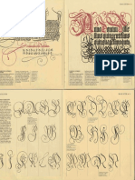 Exemplos de Letras Calligraphy Book