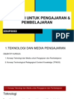 1.0 Konsep Teknologi & TPACK