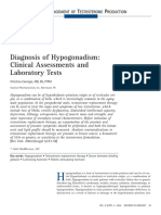 Diagnosis of Hypogonadism: Clinical Assessments and Laboratory Tests