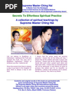 Download E-Book of Supreme Master Ching Hais Secrets to Effortless Spiritual Practice by wisdomdisciple SN3721866 doc pdf