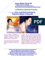 E-Book of Supreme Master Ching Hai's Secrets To Effortless Spiritual Practice