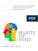 Habits of Mind Intro