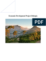 Economic Development Project Ethiopia