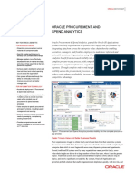 Oracle Fusion Procurement Analytics