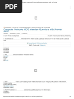 Computer Networks MCQ Interview Questions With Answer Set-8 - InfoTechSite