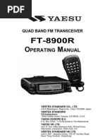 Yaesu FT-8900R Operating Manual