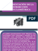 Representación de La Distribución Granulométrica