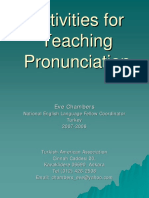 ActivitiesTeaching Pronunciation PDF