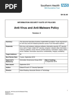 Anti-Virus and Anti-Malware Policy - V2