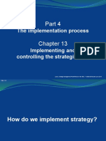 Implementing Strategic Change