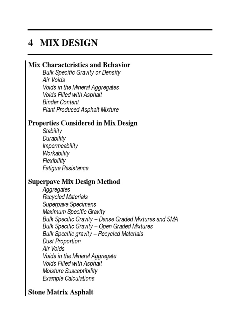 Superpave Mix Design Overview | PDF | Road Surface | Asphalt