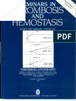 Bluebook Thrombosis and Haemostasis