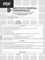 201437141345596prova - Edificacoes Materiais e Tecnicas Construtivas Sistemas Estruturais