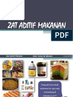 Zat Aditif Presentasi