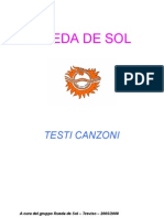 Rueda de Sol - Testi Canzoni