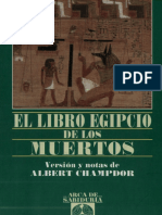 Champdor Albert El Libro Egipcio de Los Muertos