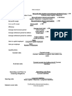 Ratio Analysis: Profitability and Efficiency Ratios