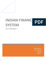 Indian Financial System: Cia 3 Component 1