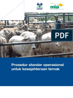 Prosedur Standar Operasional Untuk Kesejahteraan Ternak